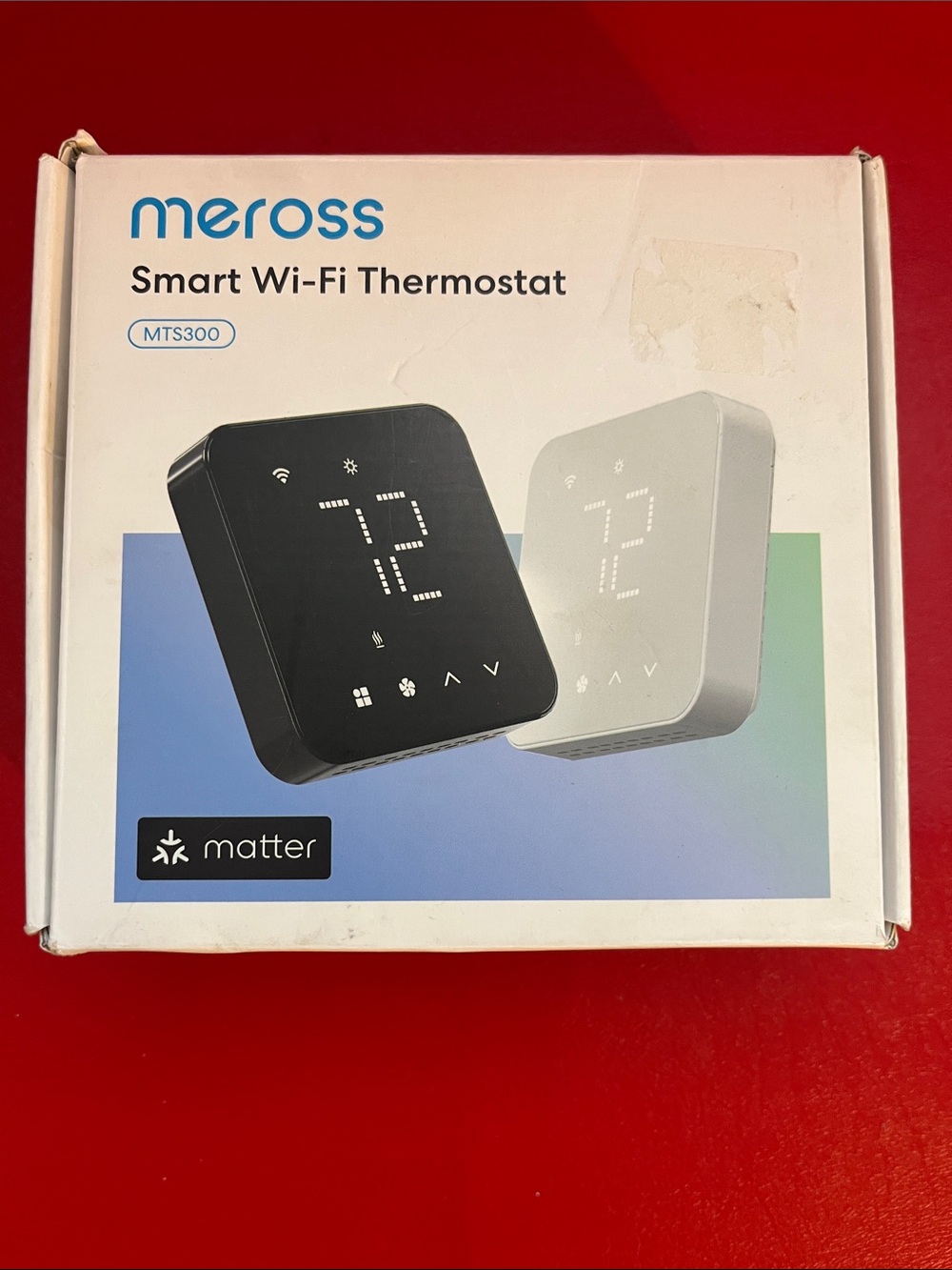 meross Smart Thermostat MTS300 Works w Apple Homekit